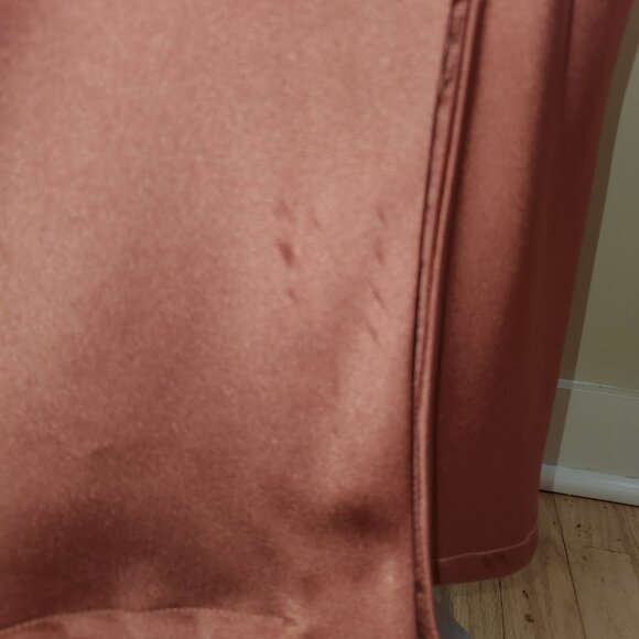 House of CB Set Edetta Rose Mesh Corset & Colette Rose Satin Midi Skirt XSmall - Picture 10 of 11